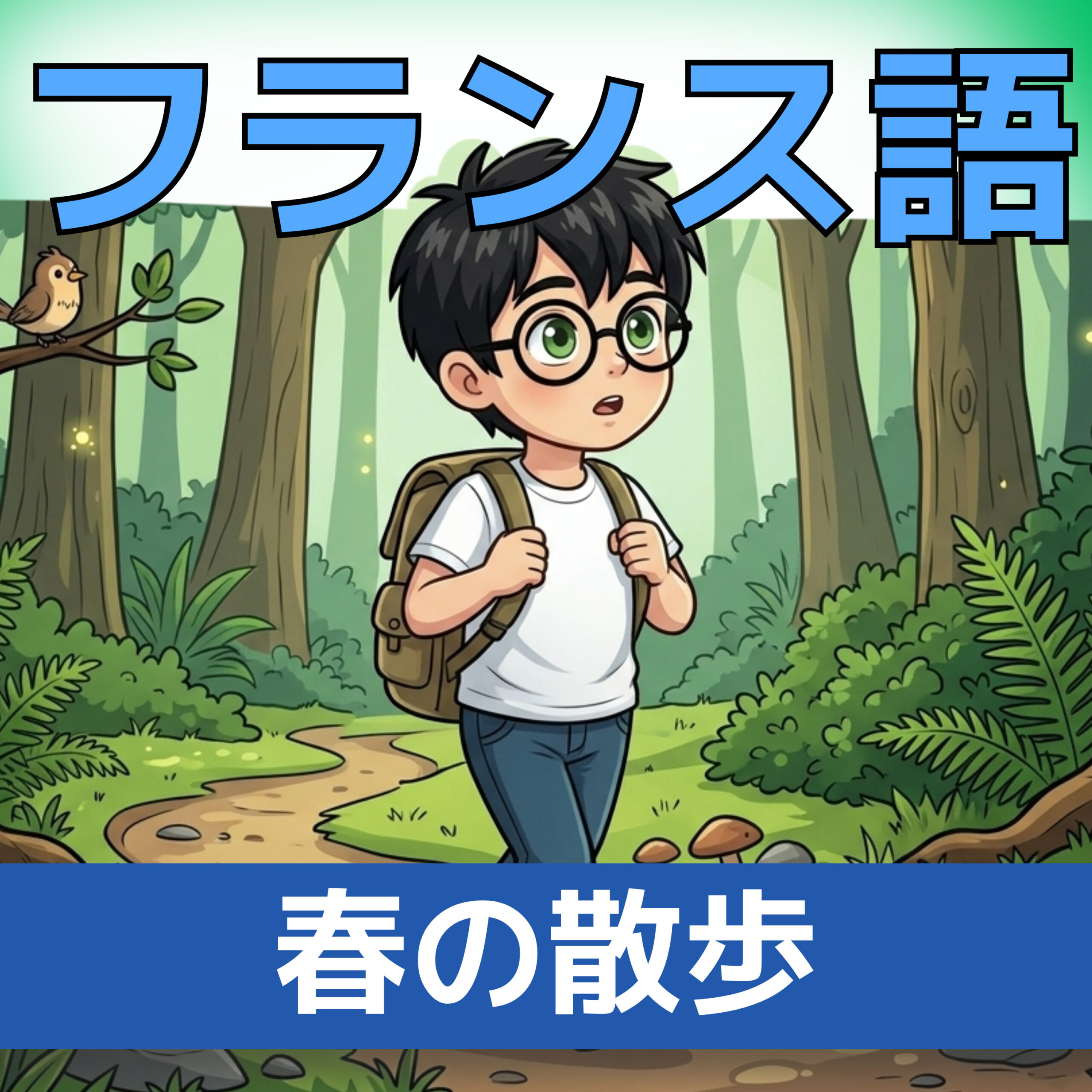 【聞き流しOK】フランス語で「春」を感じるリスニング特訓|五感で覚える重要単語&自然な発音 🌸
